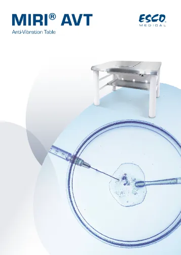 MIRI® AVT Anti Vibration Table Catalogue