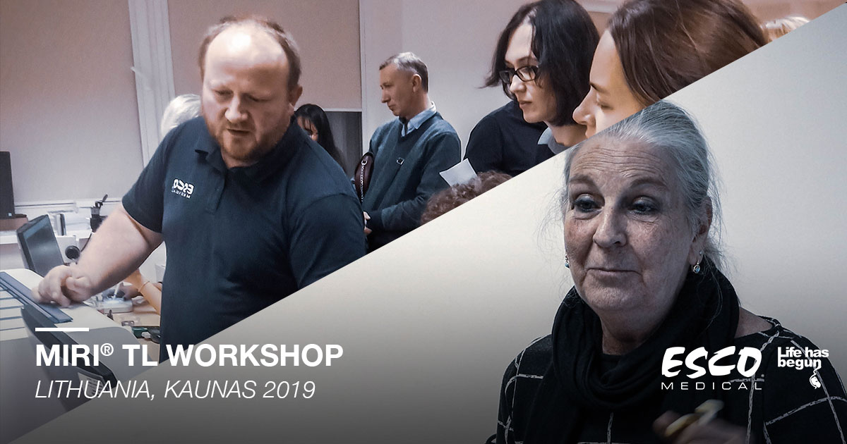 Esco MIRI® TL Workshop comes to Kaunas, Lithuania