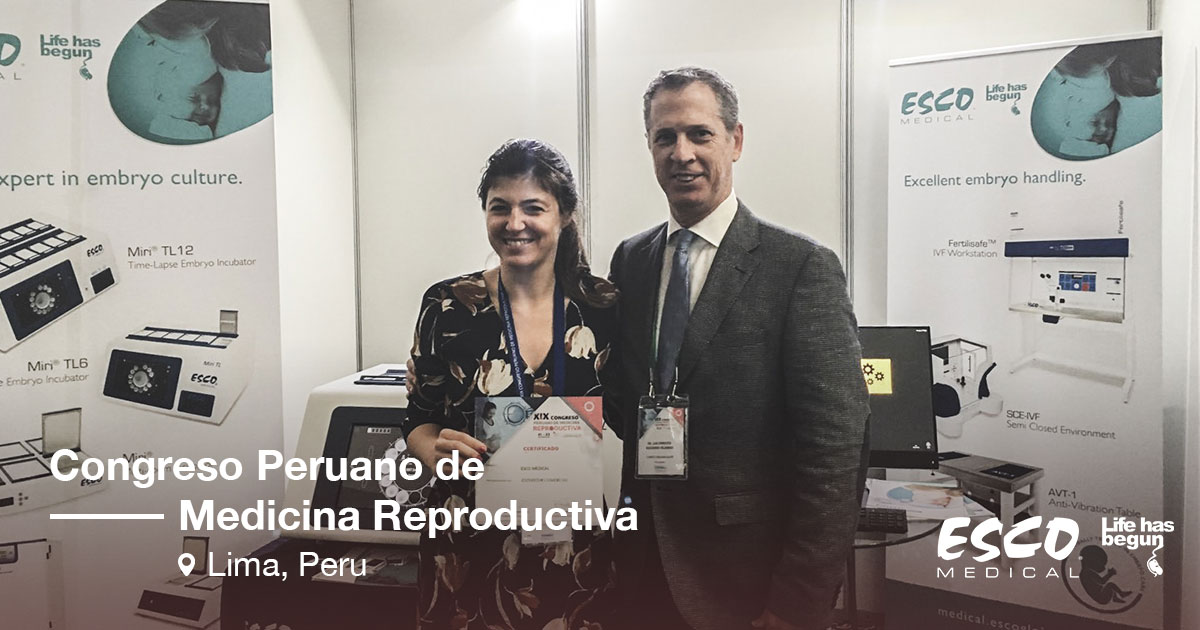 Esco Medical’s MIRI® TL exhibited at the 19th Congreso Peruano de Medicina Reproductiva