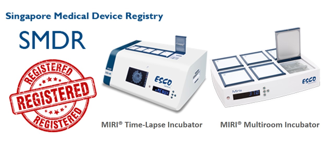 News Esco Medical incubators now SMDR registered!