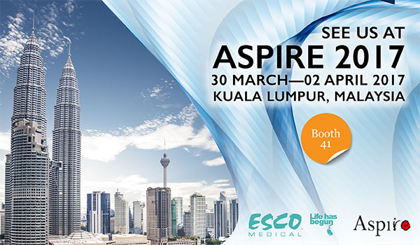 Meet us at ASPIRE 2017 Meet us at ASPIRE 2017