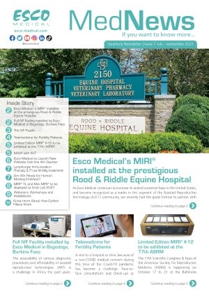Esco Medical Newsletter (July-September 2021)