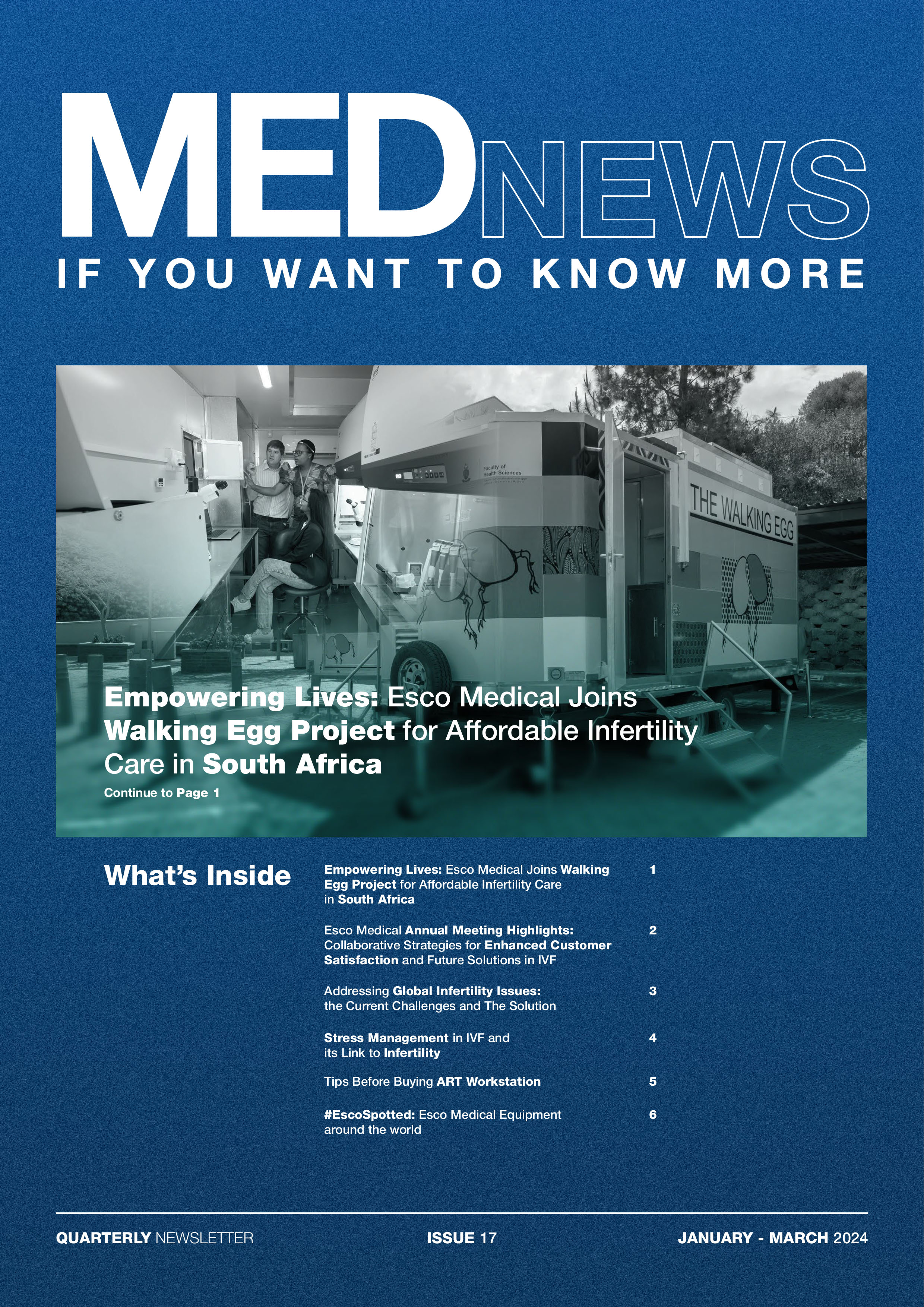 Esco Medical Newsletter (January-March 2024)