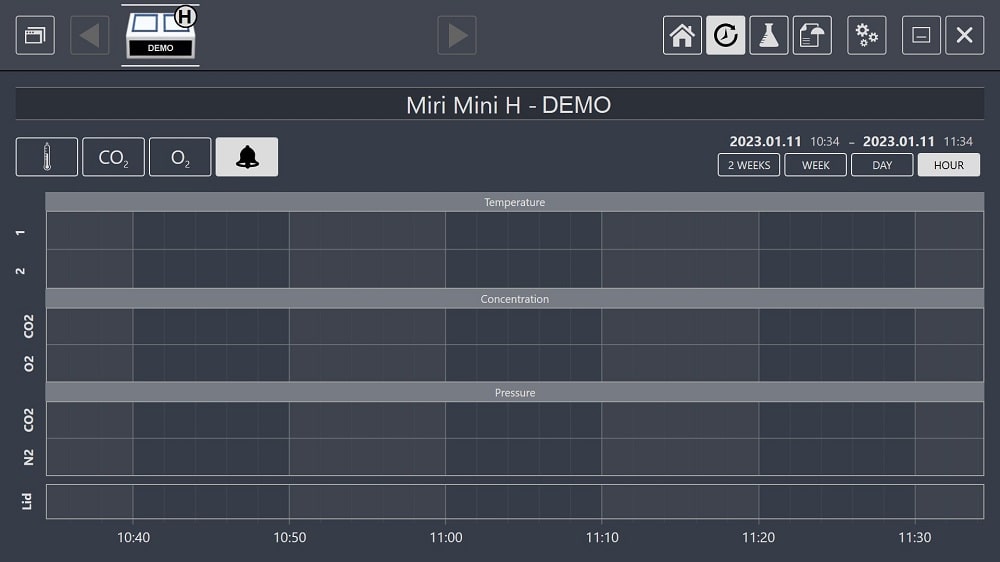 data logger software alarm