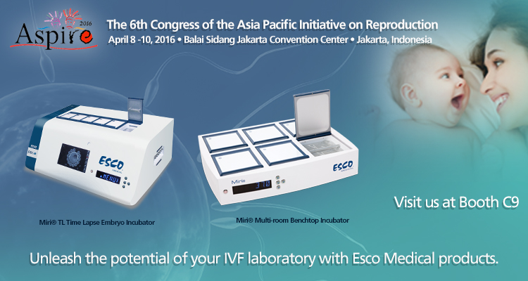 Meet our Embryo Incubators at ASPIRE Congress 2016! Meet our Embryo Incubators at ASPIRE Congress 2016!