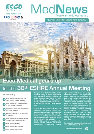 Esco Medical Newsletter Banner Thumb (April-June 2022)