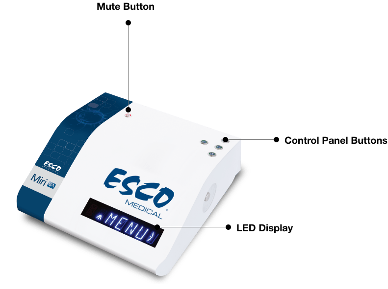 Parts of the MIRI® GA Gas and Temperature Validation Unit